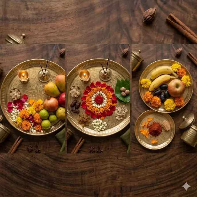 ROYAL POOJA THALI SET FOR ALL OCCASSIONS 